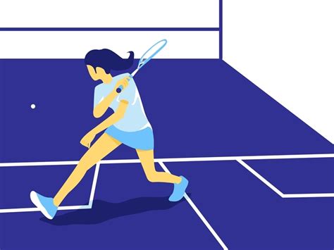 Squash Sport by Aisha Ahya on Dribbble