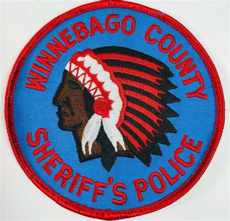 Winnebago County Sheriff Illinois Indianhead Patch | County sheriffs, Patches, Patches for sale