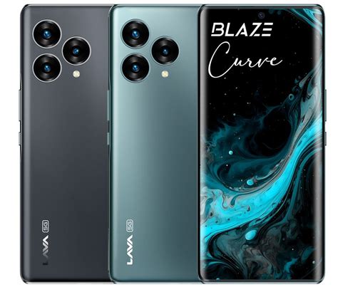 Lava Blaze Curve 5G with 6.67″ FHD+ 120Hz curved AMOLED display ...