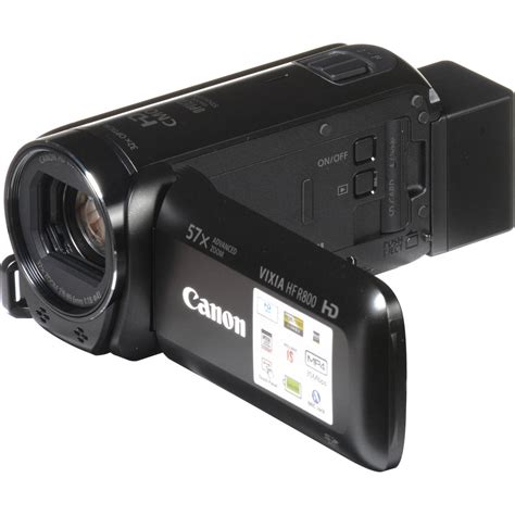 Canon VIXIA HF R800 Camcorder (Black) - Ace Photo