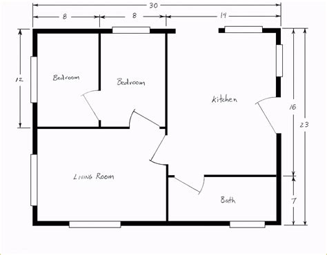 Printable Blank Floor Plan Template - Printable Templates