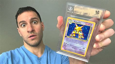 Grading My Rare 1st Edition Pokemon Cards... - YouTube