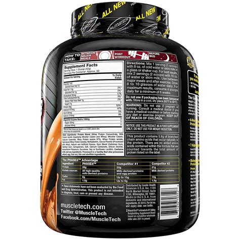 MuscleTech Phase 8 Protein (Milk Chocolate, 4.6lb) - NUTRIARA