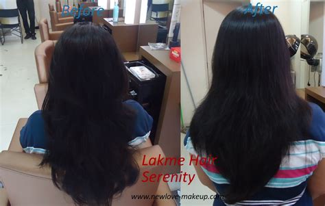 Lakme Hair Serenity Service (Straight Hair with Cysteine) Review, Photos