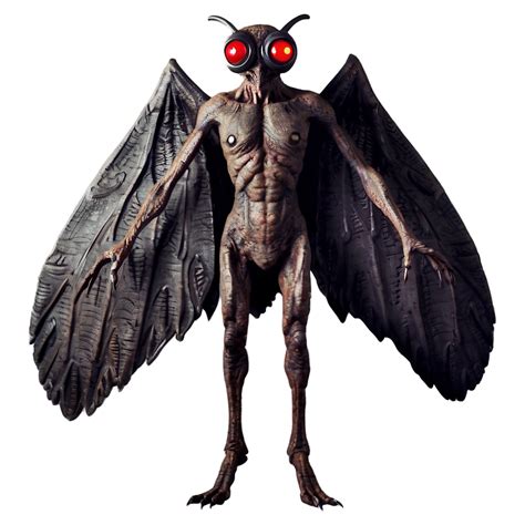 Download Mothman Urban Legend Png Yae | Wallpapers.com