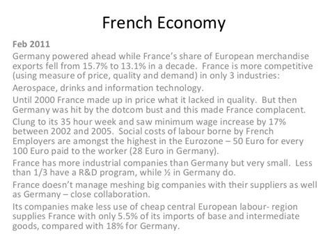 French economy