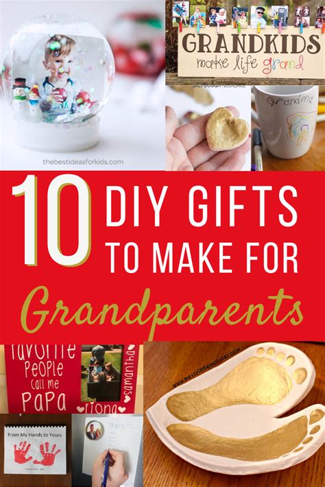 10 Heartfelt DIY Gifts for Grandparents - Living For the Sunshine