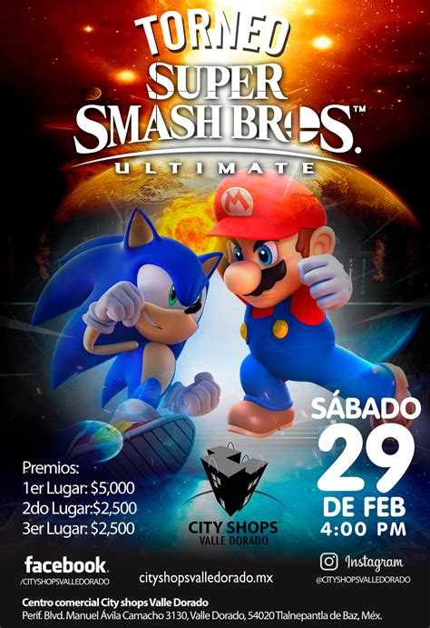 ¡Participa en el Torneo Gamer de Super Smash Bros Ultimate y gana premios en efectivo!