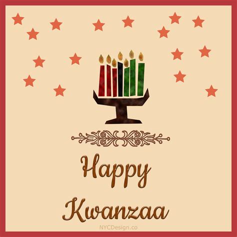 Happy Kwanzaa Cards, Free, Printable – NYCDesign.co: Printable Things