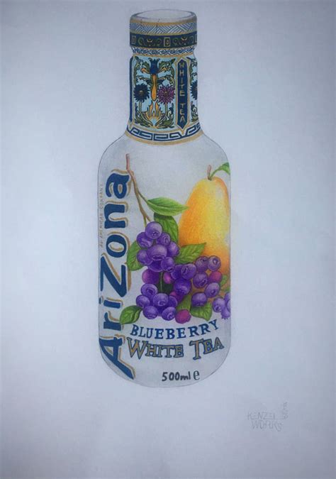 AriZona White Tea by Kenzelworks on DeviantArt