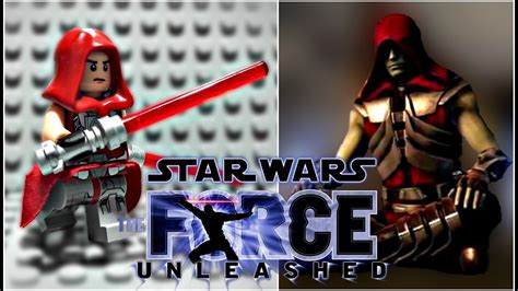 LEGO Star Wars The Force Unleashed - Starkiller Minifigure Review - YouTube