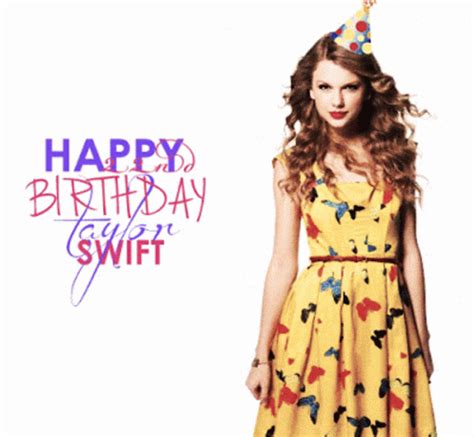 Happy Birthday Taylor Swift GIF - HappyBirthday TaylorSwift Sassy - Discover & Share GIFs
