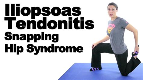 Iliopsoas tendonitis, which is also known as snapping hip syndrome or dancer’s hip, is when you ...