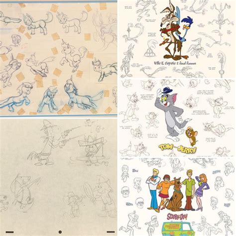 tom and jerry model sheet Archives - Artinsights Film Art Gallery