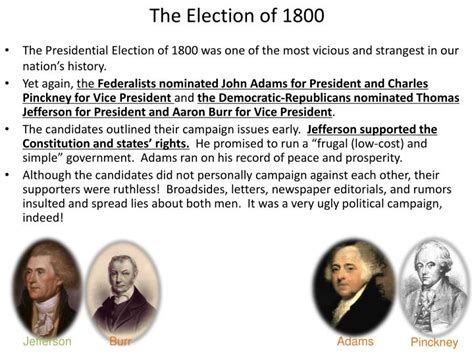 PPT - The Election of 1800 PowerPoint Presentation, free download - ID:3771024