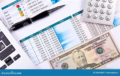 Graphs, Charts, Business Table. Stock Photo - Image of calculator, analyze: 20643802