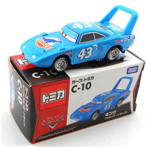 Aliexpress.com : Buy Disney Tomica Pixar Cars Diecast No.43 Blue Dinico The King Metal Toys Car ...