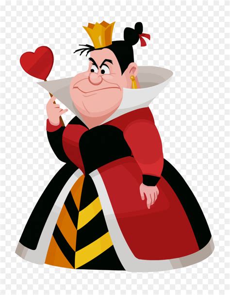 The Queen Of Hearts - Queen Of Hearts PNG - FlyClipart