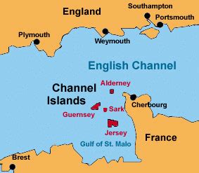 channel islands map