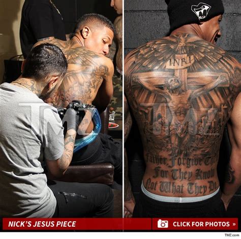 Nick Cannon -- Wild 'N Out with New MASSIVE Back Tattoo (PHOTOS)