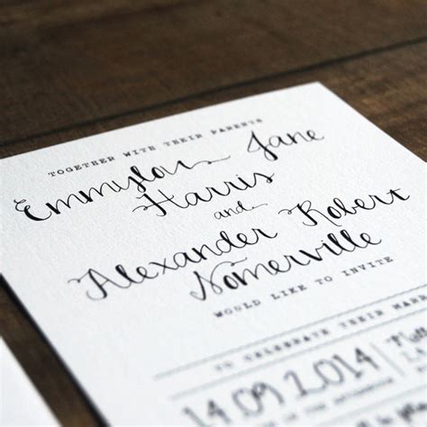 27+ Awesome Picture of Calligraphy Wedding Invitations - regiosfera.com