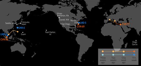 U.S. Naval Update Map: Jan. 26, 2023