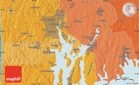 Political Map of Providence