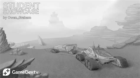 Martian Landscape - Game Dev Daily - By GameDevTV