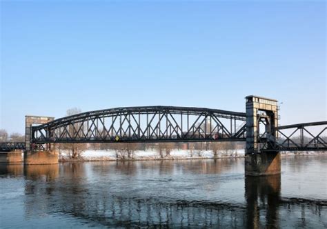 Bridge over the River Elbe at Magdeburg — Stock Photo © heiko119 #27236325