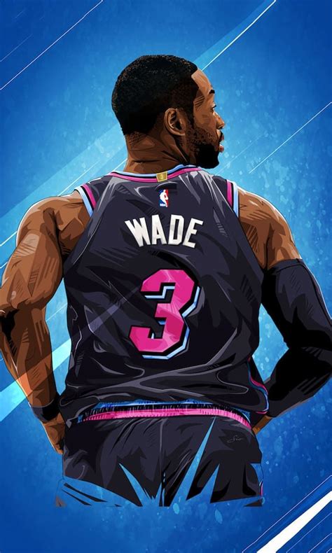 Dwyane Wade Wallpaper - iXpap | Best nba players, Nba art, Nba wallpapers