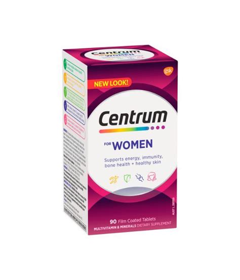 Centrum for Women 90 Tablets - ZOOM Pharmacy