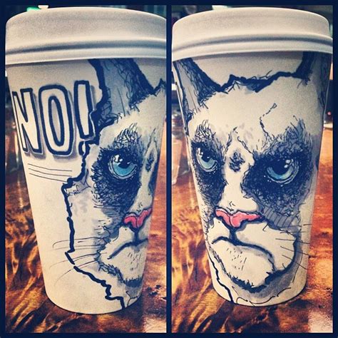 Amazingly Detailed Coffee Cup Art Sold for Charity