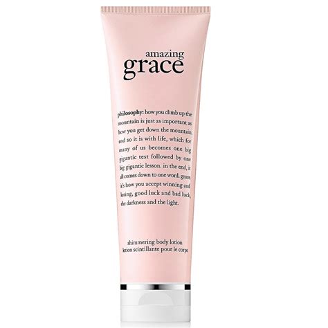 Philosophy Amazing Grace Shimmering Body Lotion, 8 fl oz - Walmart.com