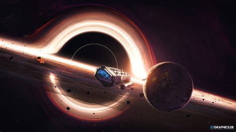 HD Sci-Fi Odyssey: Voyage Through the Black Hole by Tobias Roetsch