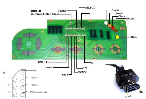 Nintendo Nes Circuit controller pin out. | Lawrence photos, Nes ...