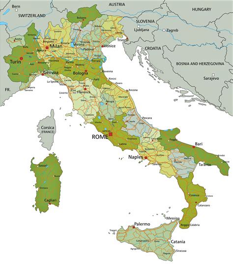 Mapa De Italia