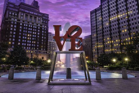 love park philadelphia, pennsylvania - downtown philly city | Love park ...