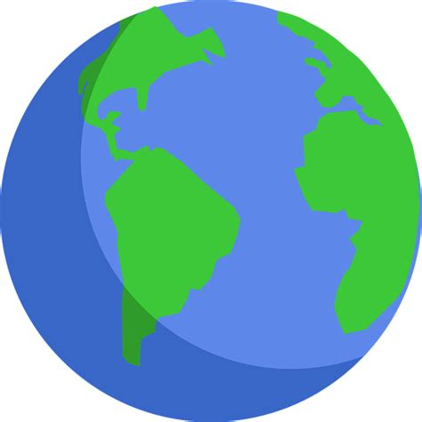 Earth Globe Planets · Free vector graphic on Pixabay