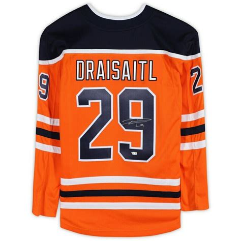 Leon Draisaitl Signed Oilers Jersey (Fanatics Hologram) | Pristine Auction