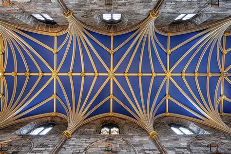 Tierceron Vault in St Giles Cathedral in Edinburgh Photograph by Artur Bogacki - Pixels