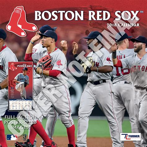 Boston Red Sox 2019 12x12 Team Wall Calendar (Other) - Walmart.com ...