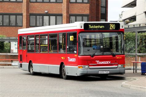 London Bus Routes | Route 290: Staines - Twickenham | Route 290, Transdev, DPS673, LG02FHC, Staines