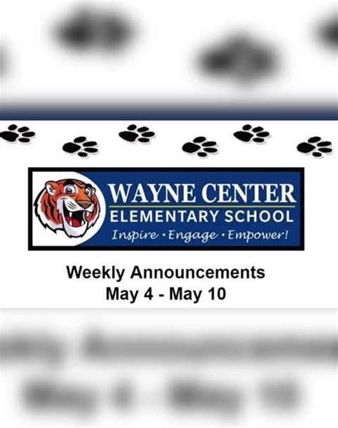 Wayne Center Elementary School - Home | Facebook