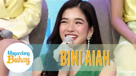 Bini Aiah is proud that she is no longer dependent on her parents | Magandang Buhay - YouTube