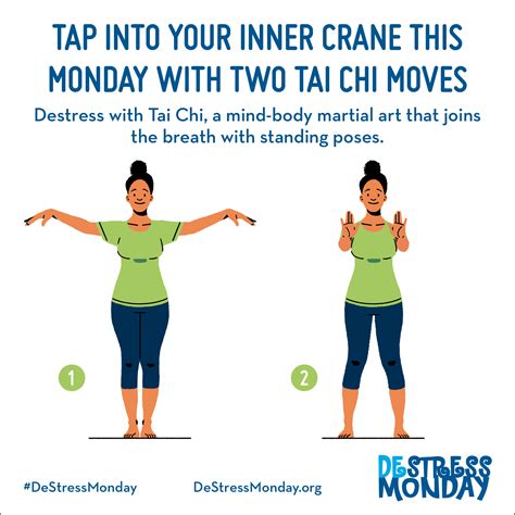 Tap into Your Inner Crane this Monday with Two Tai Chi Moves