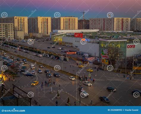 Traffic on Iuliu Maniu Boulevard in Bucharest Editorial Photography ...