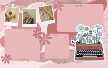 Pink Aesthetic Desktop Wallpaper by Eleven Oh Nine Designs | TPT