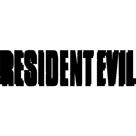 The Resident Evil logo vector SVG, PNG download free