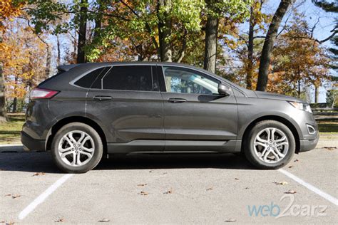 2015 Ford Edge Titanium AWD Review | Web2Carz