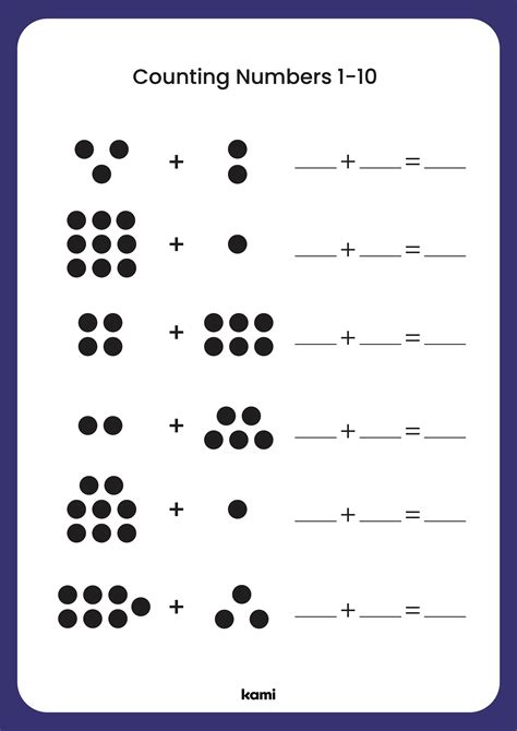 Counting Numbers 1-10 for Teachers | Perfect for grades 1st, 2nd, 3rd, 4th, K, Pre K | Math ...